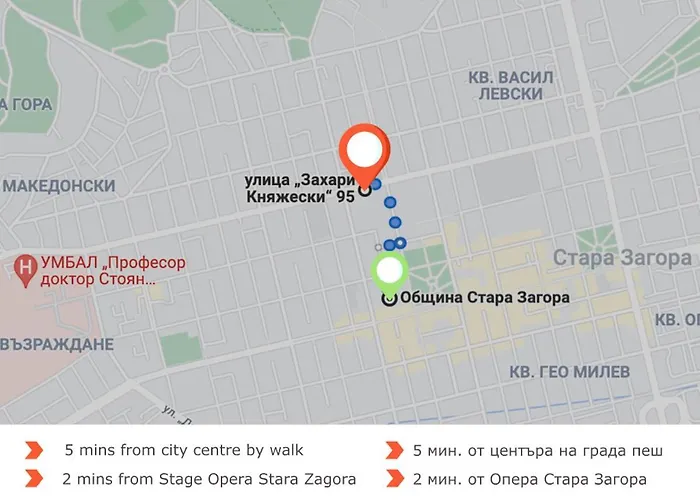 Cozy Next To State Opera With Work Space